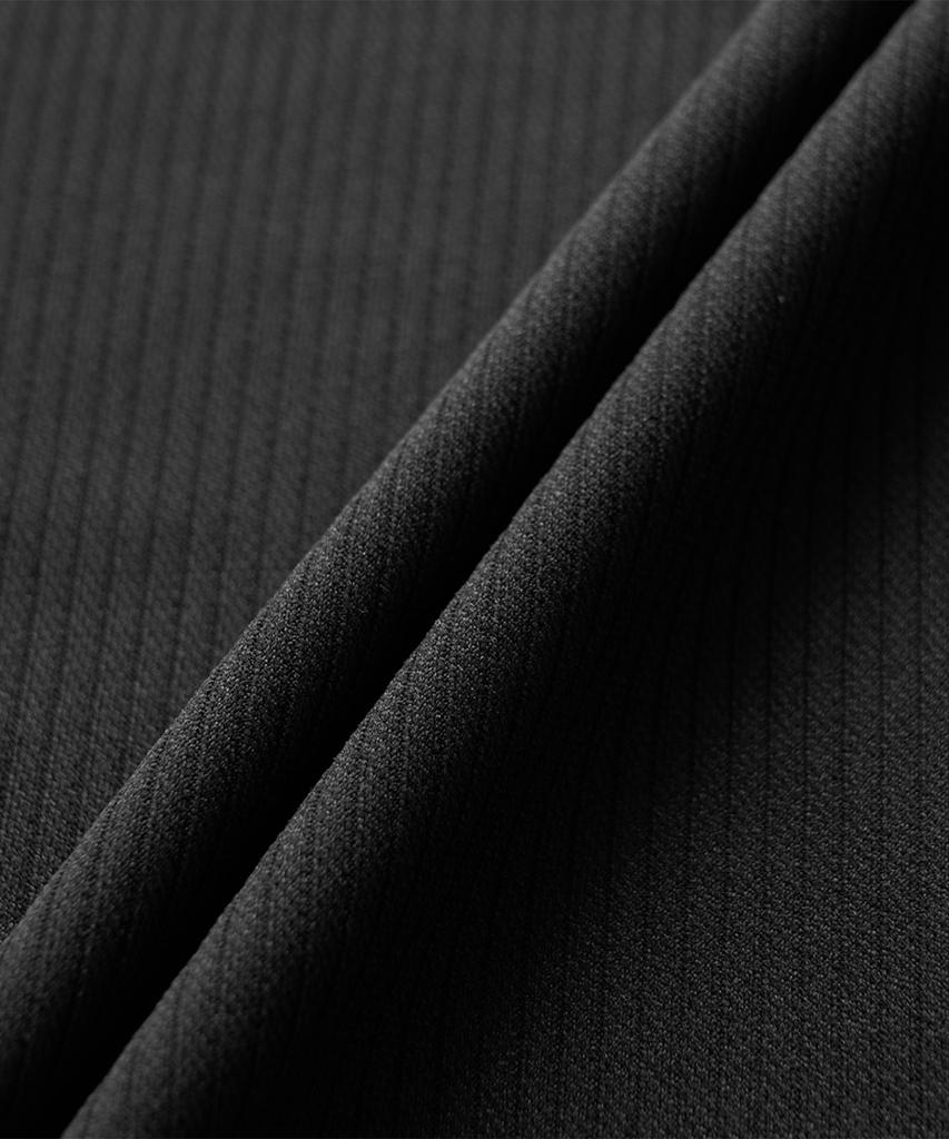 Nyuballanseu Nbmlg3W612 / Женские базовые широкие брюки в рубчик (черный)