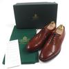 Безупречные кожаные туфли CROCKETT&JONES CONNAUGHT 236 Колодка Коричневая кожа мужские 7.5 Б/у