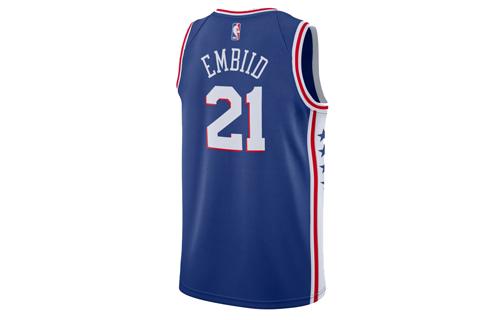 Nike Джоэл Эмбиид Филадельфия 76ers 2023/24 Икона Детская майка Nike Nba Swingman 864501-497