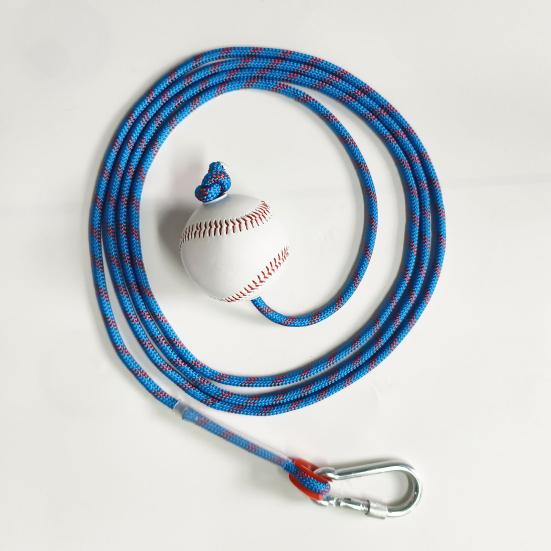 Тренажер для отбивания мяча в бейсболе Улучшите навыки отбивания с помощью веревки для отбивания мяча в бейсболе и броска Тренажер для отбивания мяча в софтболе