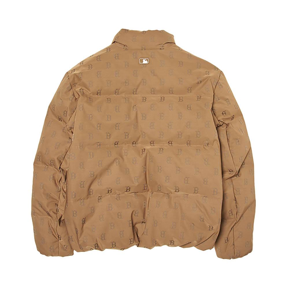 Новая серия MLB MONOGRAM Куртка пуховая Boston Red Sox AW24 Унисекс Темно-верблюжий 3ADJM0346-43CAD