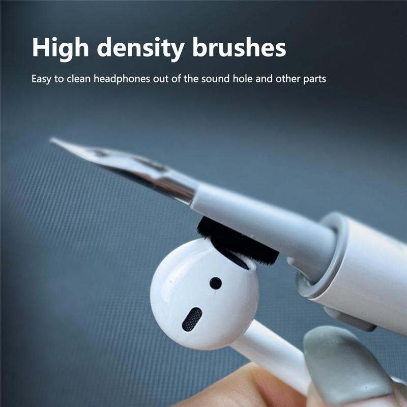 Ручка для чистки Bluetooth-наушников для Airpods, беспроводные наушники, набор для чистки наушников, чехол для гарнитуры, инструменты для чистки телефона