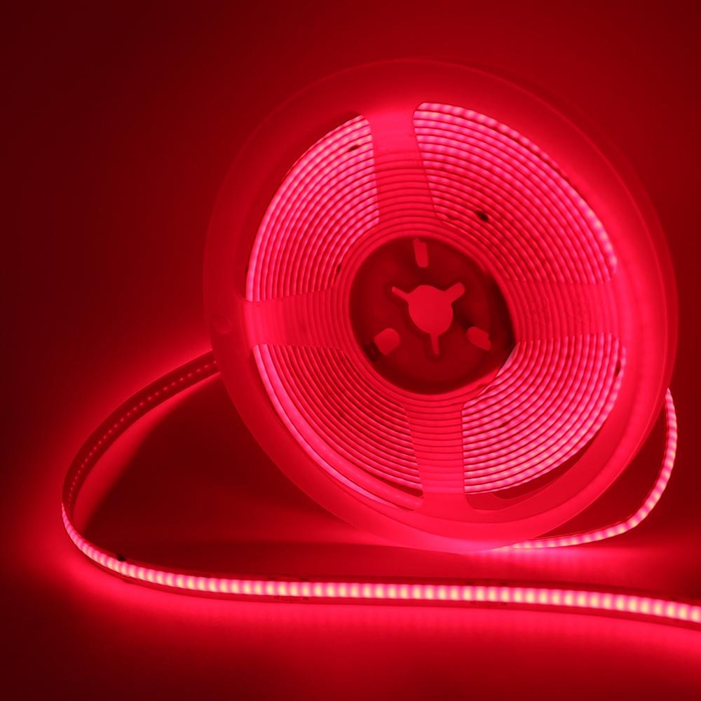 3mm 5mm 8mm Wide COB LED Strip 5V 12V 24V 320 LEDs High Density Flexible Self Adhesive Linear Lighting Tape