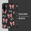 Pink Bow Phone Case For Samsung Galaxy S26 S25 S24 S22 S23 Ultra S23 Plus S25 FE A56 A17 A16 A36 A55 A54 A53 A15 A35 Soft Cover