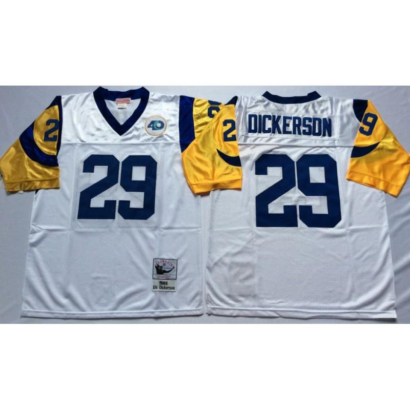 Los Angeles Rams NFL Retro Jersey Men Women Sportswear Football Uniform Fan Apparel Cotton Blend