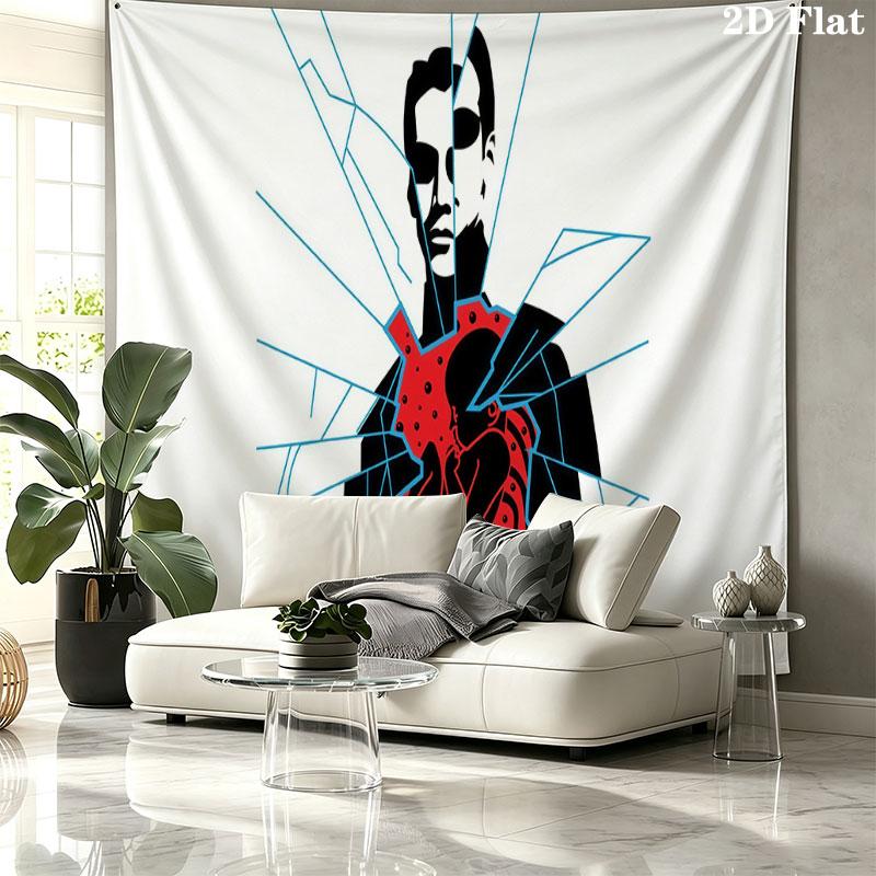 Neo Wall tapestry, aesthetic printed fabric blanket, suitable for bedroom, living room, and home decor.
