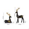 Декоративная фигурка оленя, статуэтка лося для книжной полки домашнего офиса