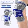 Магнит Силикон Поддержка пружинного стержня Нескользящие наколенники Фитнес Спорт Наколенники Защита от давления Гелевая поддержка