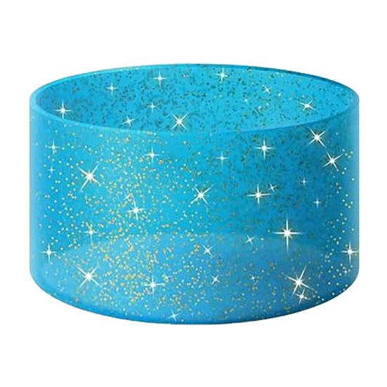 Silicone Cup Sleeve Glitter Anti-Slip Heat Insulation Cover Lightweight Water Bottle Pad