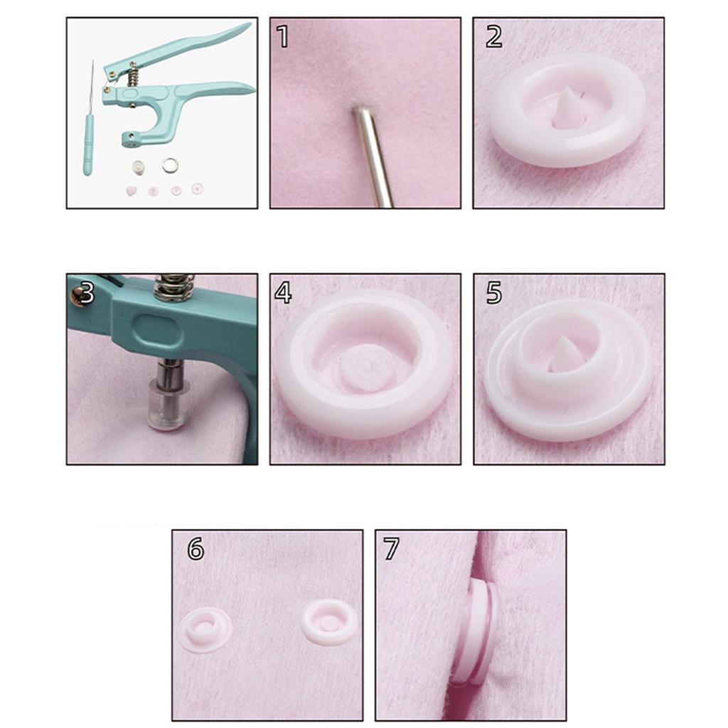 Универсальные плоскогубцы для установки пластиковых кнопок и люверсов