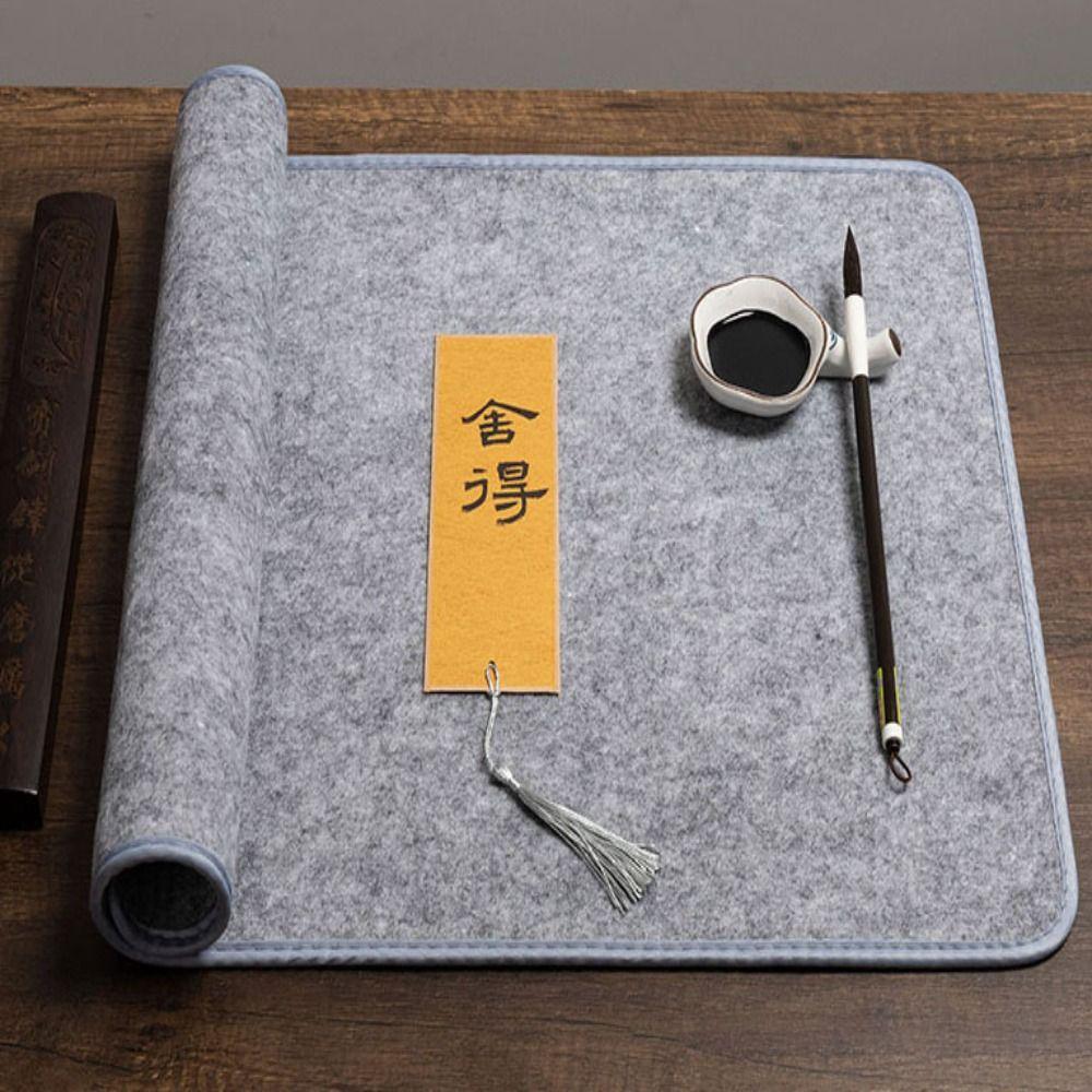 Table Mat Painting Drawing Felt Pad Chinese Calligraphy Mat Calligraphy Accessories