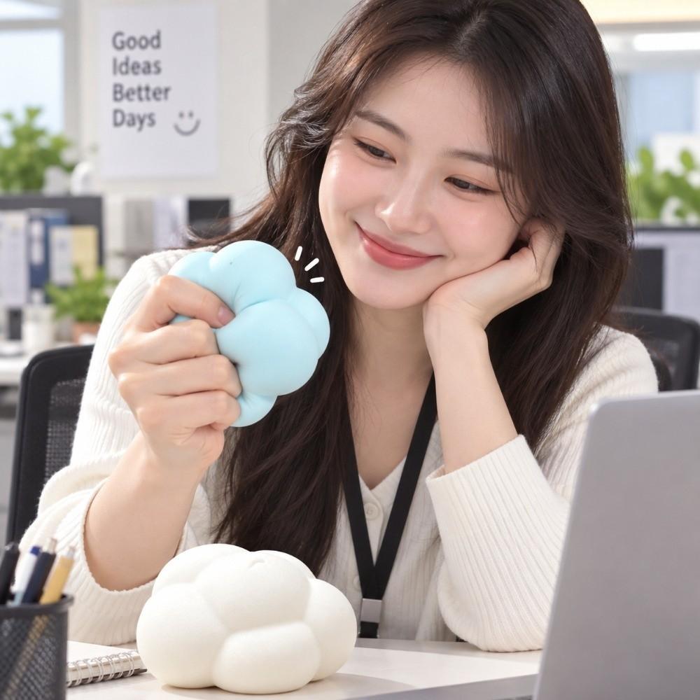 Super Soft Cloud Shape Squishy Toys Slow Rebound Slow Rising Toys Cloud Squeeze Toys Holiday Gifts