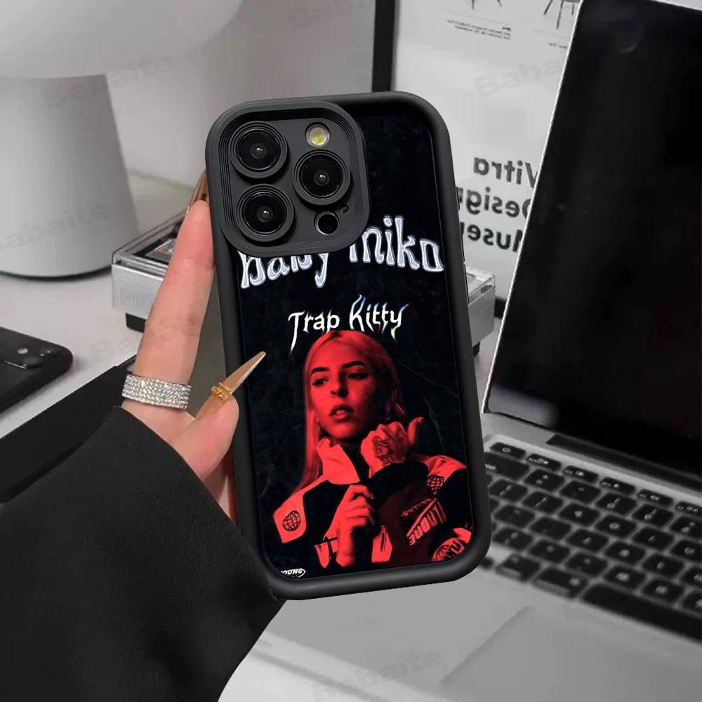 Raper Y-Young-Miko Phone Case For IPhone 17 16 15 14 13 12 11 Pro Max Plus Mini Luck Cover
