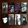 A-Аниме E-Эрго P-Прокси Чехол для телефона для iPhone 17,16,15,14,13,12,11 Plus,Pro Max,XS,Мягкий силиконовый черный чехол