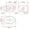 DRC (DRC) CRF250L/M/RALLY, Africa Twin, GROM125, NC700X/750X…etc Flasher holder plate