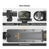 Folding Electric Scooter Ausom K20 1100W Peak Single Motor 648Wh Battery Capacity 20 km/h Default Top Speed 70 km Max Range