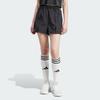 adidas Шорты на кнопках Tiro с монохромным логотипом и эластичной резинкой на талии. Черные женские шорты IB4757