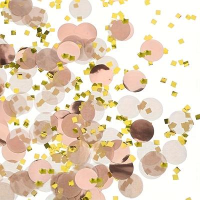 1 шт. Круглое конфетти из папиросной бумаги для столов | 3,53 унции Цветные точки для свадебной, юбилейной, праздничной и торжественной атмосферы
