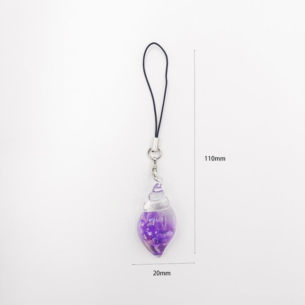 Pendant Mobile Phone Chain Conch Mobile Phone Strap Fashion Phone Hanging Rope  Telephone Jewelry