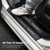 CRG1 1/4/5Pcs Car Door Sill Protector Strip Anti-Scratch Sticker Hubcap For Mercedes Benz AMG GLC GLE CLA GLB GLK W204 W205 W206 W211