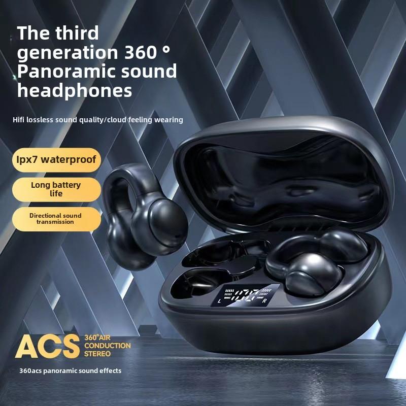 Новые беспроводные сверхдолговечные наушники ENC с костной проводимостью и шумоподавлением