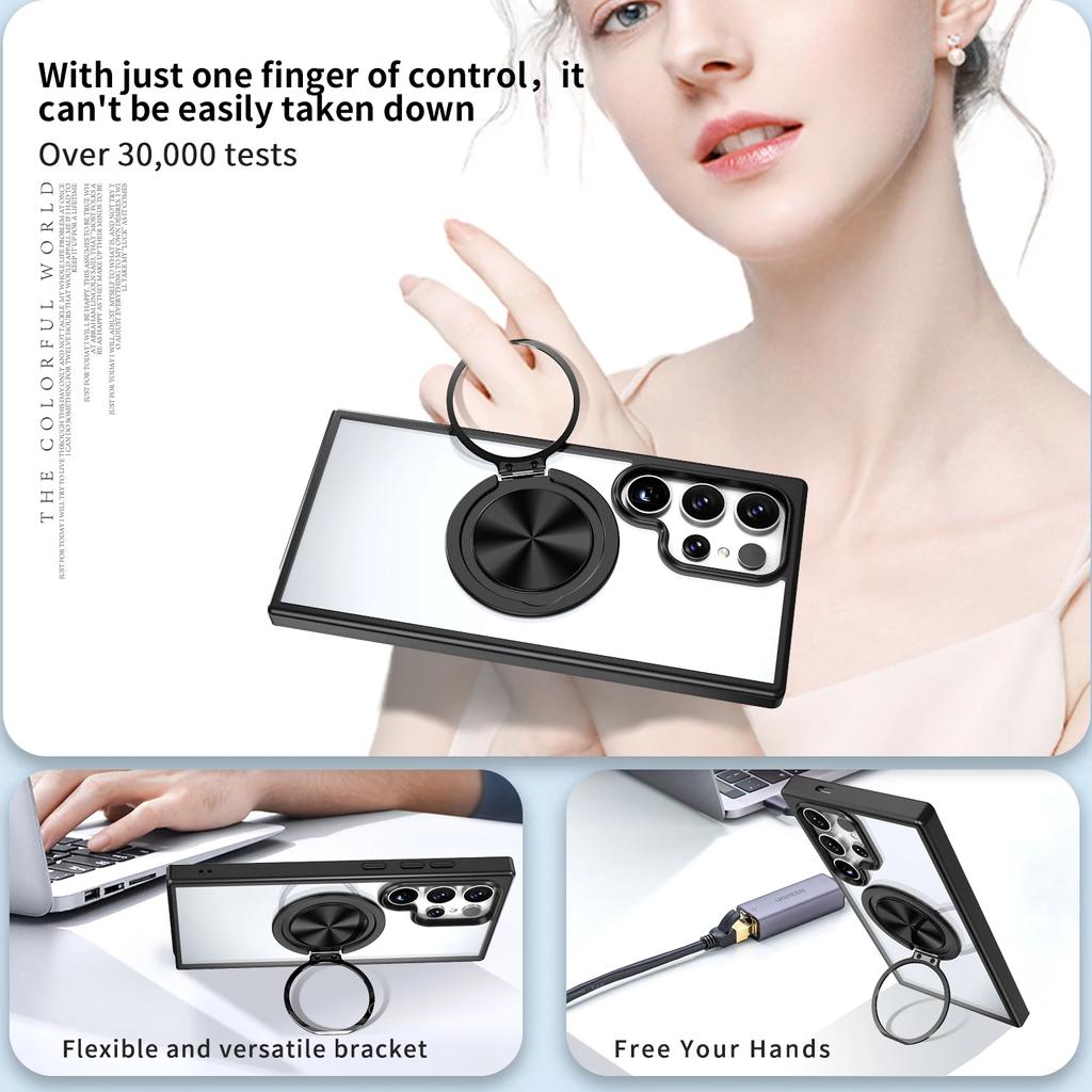 Чехол Magsafe для Samsung Galaxy S24+ S23+ S22+ S21+ S20+ Ultra Plus FE A33 A53 A73 A52 A72 A14 A23 A13 Автомобильный магнитный держатель