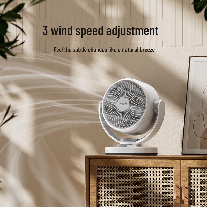 Philips ACR2122DA Настольный вентилятор с циркуляцией воздуха, штекер CN (адаптер в комплекте)