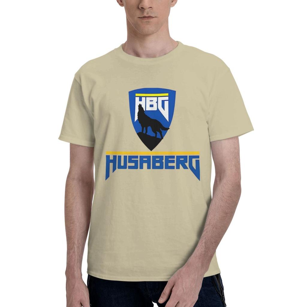 Логотип Husaberg 100% Хлопок Повседневная Дышащая Удобная Футболка Смешная Мужская Футболка Смешная Рубашка