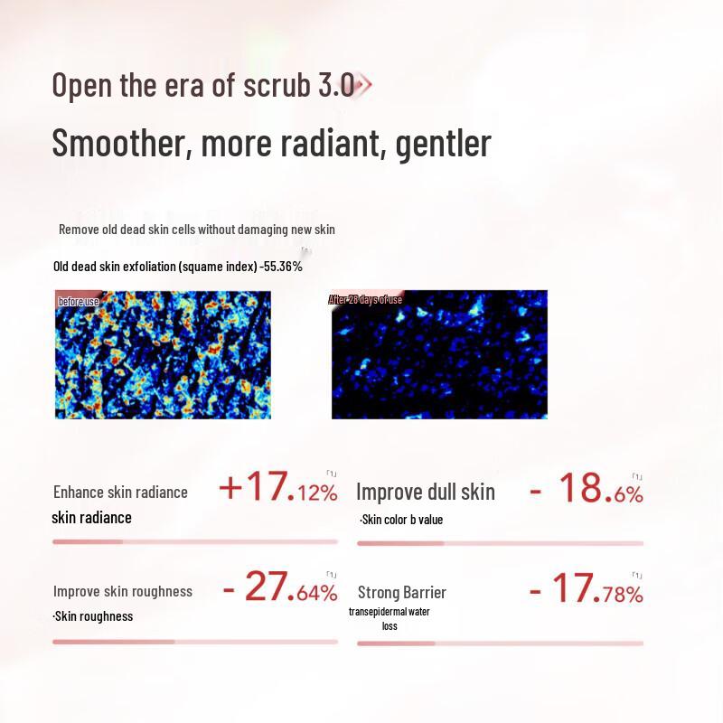 Ban Mu Hua Tian Weightless Rose Ice Cream Body Scrub