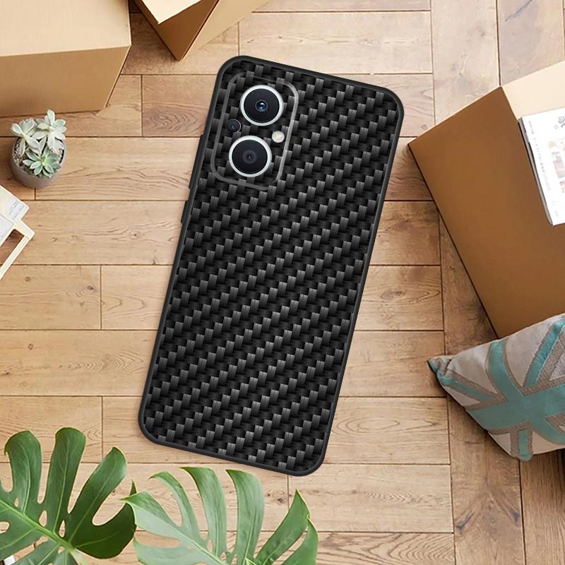 Чехол из углеродного волокна для OPPO Reno 4Z 5Z 2Z 8T 4 5 6 7 8 Lite 10 Pro OPPO Find X3 X6 Pro X2 X5 Lite