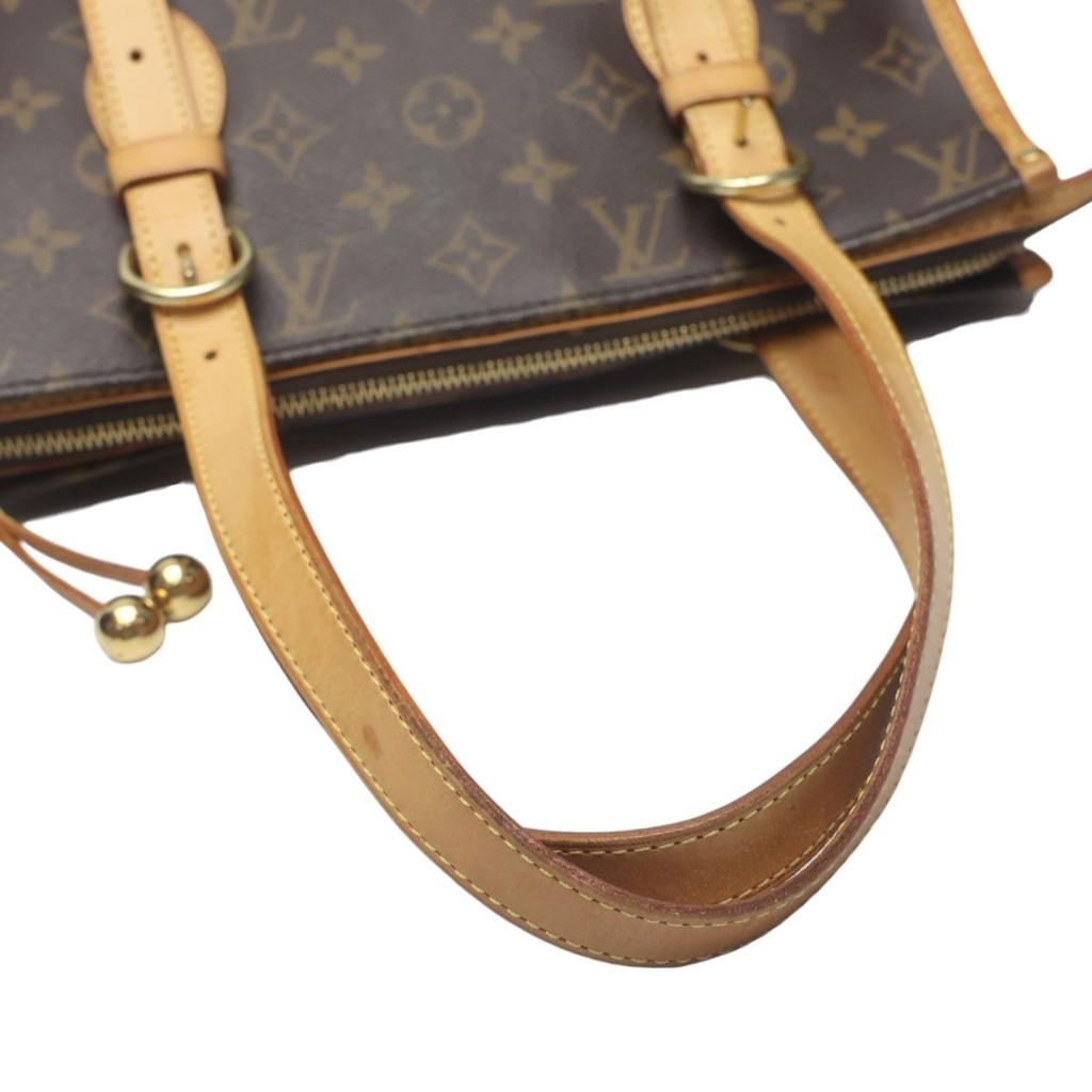 LOUIS VUITTON Popincourt Haut Tote Bag Monogram canvas Brown Women M40007 Used