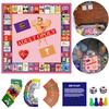 Настольная игра Adultopoly для пары Взрослая игра Opoly Карточная игра для отношений Подарок на день рождения, свидание для мужа, жены
