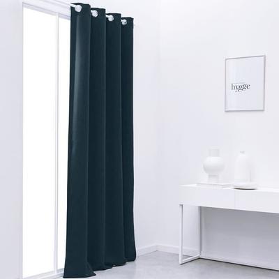 Затемняющая штора Essential Однотонная - 140 x 240 см - Павлиний