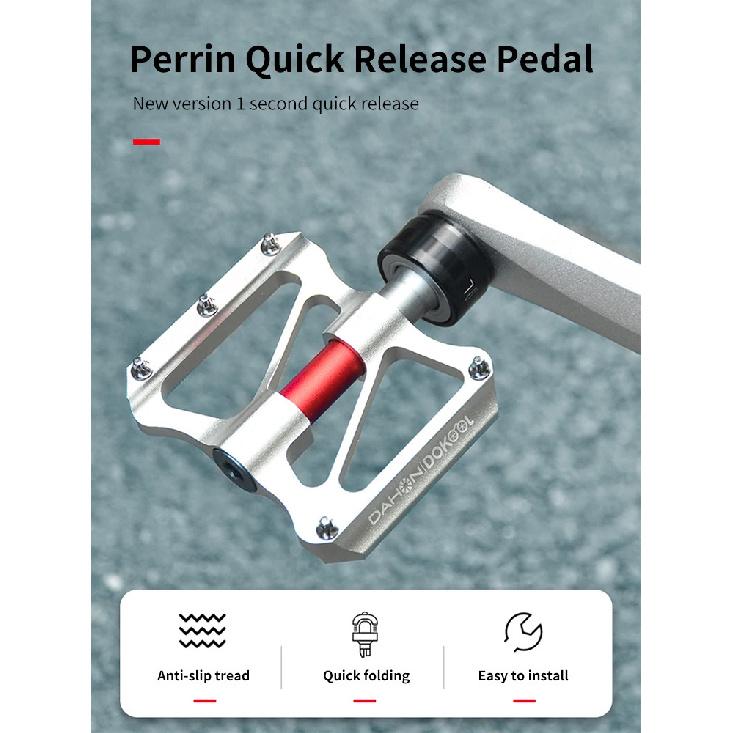 For Dahon Large Line Folding Bicycle Quick Release Pedal Highway Mountain  Vehicle Peilin Pedal P8 Modification Cycling Fitting