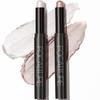 FOCALLURE Shimmer Cream Eyeshadow Sticks 2 Sticks Brightener Eyeshadow Pencil Highlighter with Crayon Formula