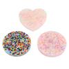 3 Pcs Skin Picking Toy Anxiety Relief Sensory Toy Round Heart Shaped Relax Silicone Pick Pad for