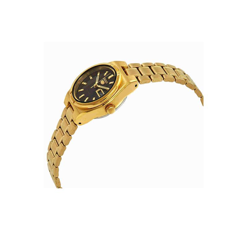 Seiko Часы Series 5, водонепроницаемость 30 м, автоматический механический механизм, ремешок из нержавеющей стали, SYM602