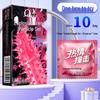 Q-Point Ultra-Thin 001 Long-Lasting Pleasure Delay Condoms with Hyaluronic Acid