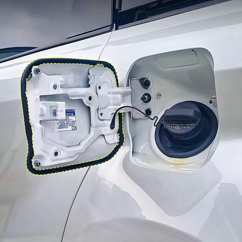 Уплотнительная лента для крышки топливного бака автомобиля Универсальное уплотнительное кольцо для крышки зарядного порта Водонепроницаемые пылезащитные автомобильные аксессуары
