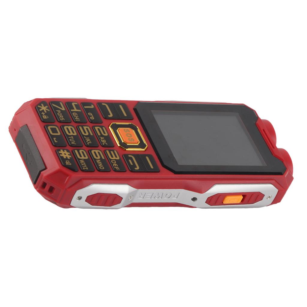 2.4in 1.3MP Big Button Double Card Senior Cellphone Bluetooth 2G SOS Large Button Older Mobile