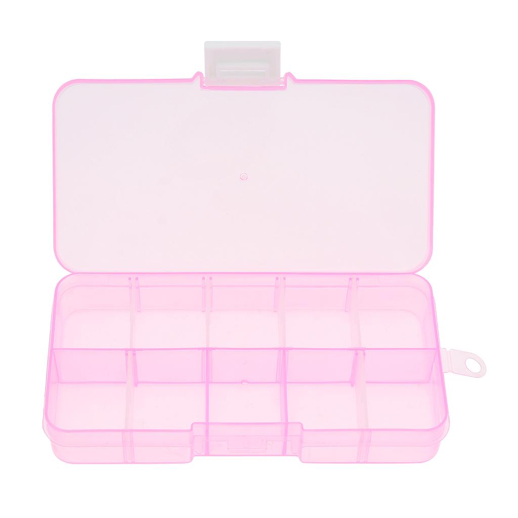 10/15/24 сетчатый пластиковый ящик для хранения, ящик с несколькими сетками, прозрачный органайзер для сережек, инструментов для дизайна ногтей, ремесло