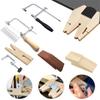 Professional Adjustable Saw Bow Wooden Handle Jewelry U-shaped Tops Cover Jig Saw Frame Hand Tool Jeweler Saw Frame