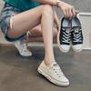 Genuine Leather Designer Sneaker Woman Vulcanized Shoes Women Fashion Casual Sport Sneakers Women 'S Flat Shoes For Women  40