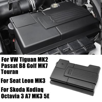 Для Skoda Karoq Kodiaq Octavia 3 A7 MK3 5E Крышка аккумуляторной батареи двигателя автомобиля Для VW Tiguan MK2 2016-2024 Touran Для Seat Leon MK3 Ateca