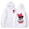 Frenchie Mom Print Women's Sweatshirt Vacation Classic Hoodies Dog Printed Sweatshirt Women Long Sleeve Hooded Outerwears