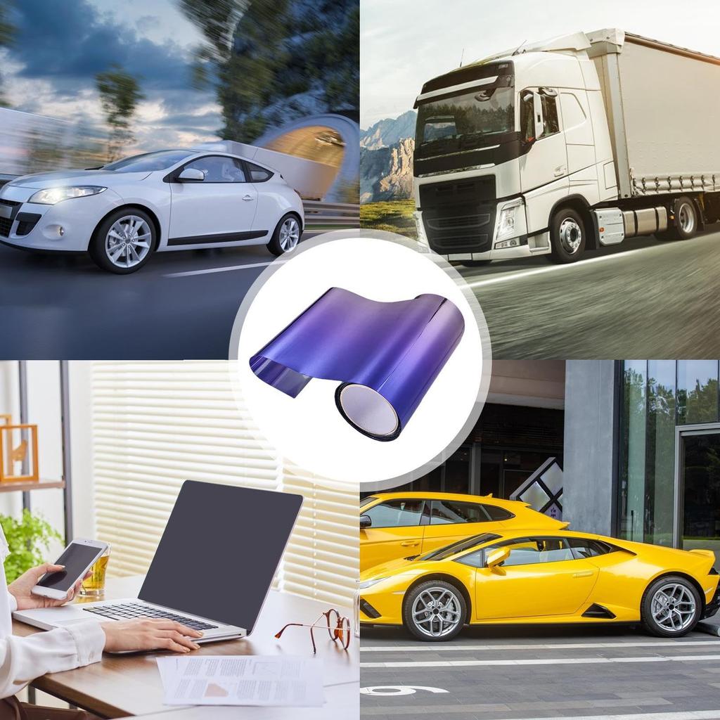 Windshield for Large Vehicles, Gradient Blackout Film, UV Protection, Heat Insulation, Sunscreen Film, Compatible