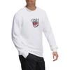 adidas X TRANSFORMERS Свитшоты Мужские Белый Круглый вырез Умеренный Обычный HN4183