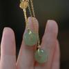 Gift Chinese Style Women Necklace Korean Style Clavicle Chain Round  Necklaces Fashion Jewelry