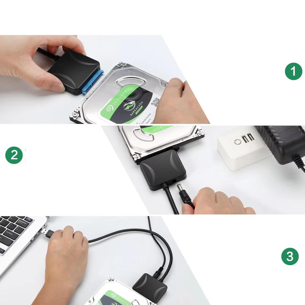 Кабель-адаптер USB 3.0 SATA для 2,5/3,5-дюймовых жестких дисков