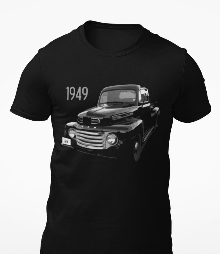 1949 Ford F-Series Antique Pickup Truck Short-Sleeve Unisex T-Shirt